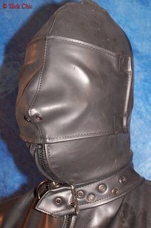 Punishment suit with hood