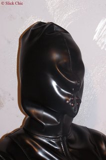 Mask with nose and mouth perforation
