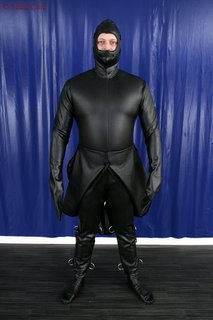 Punishment suit with d-rings