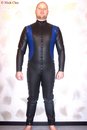 Catsuit for men with front zipper